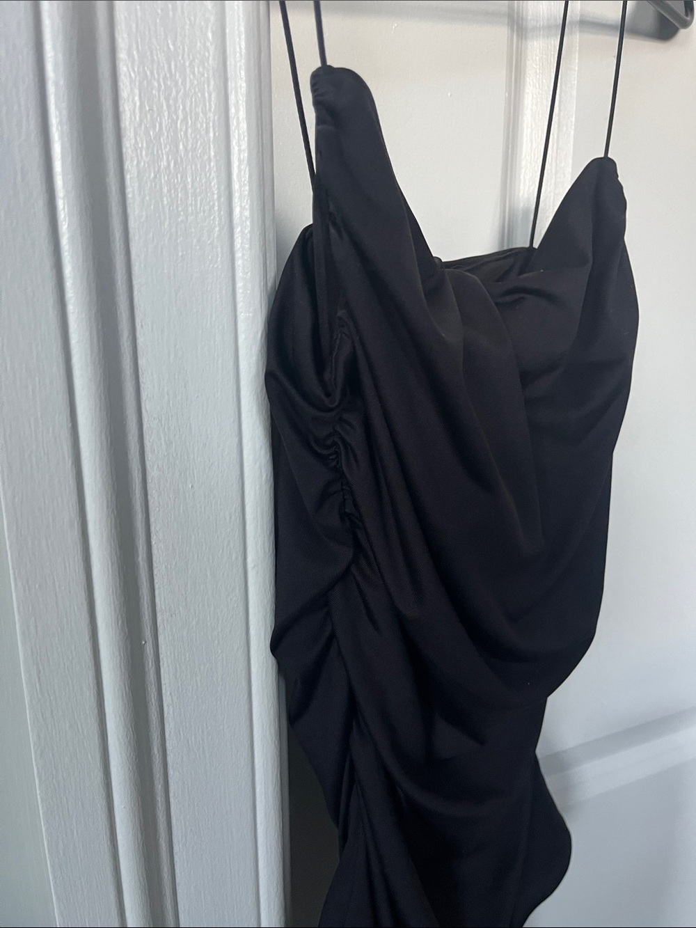 HM Black Ruched Bodysuit - Picture 2 of 2